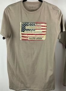Ralph Lauren Denim & Supply American Flag T-Shirt Size Small